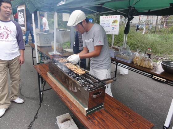 東日本大震災における炊き出しボランティア（岩手県釜石市佐須地区）