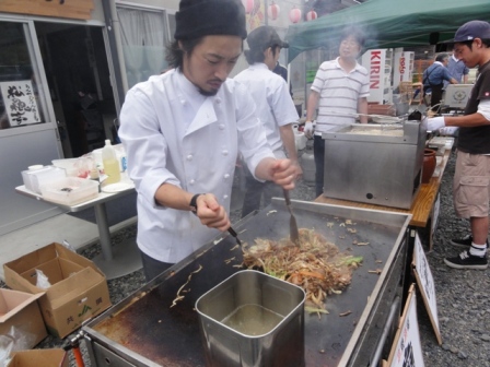 ジンギスカンと野菜の炒めもの