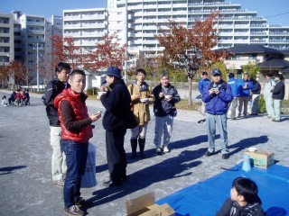 おやしろ公園での「豚汁」