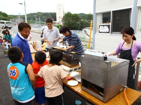 子ども達とのふれあい