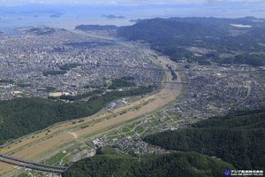 「平成３０年７月豪雨」（西日本豪雨） 斜め空中写真_8