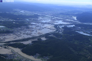 「平成３０年７月豪雨」（西日本豪雨） 斜め空中写真_16