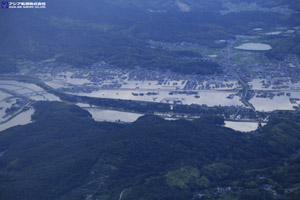 「平成３０年７月豪雨」（西日本豪雨） 斜め空中写真_18