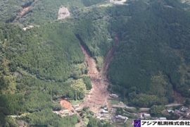 阿蘇山北東側外輪山 斜め空中写真_254