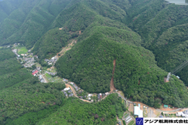 宇治市炭山周辺 斜め空中写真_9