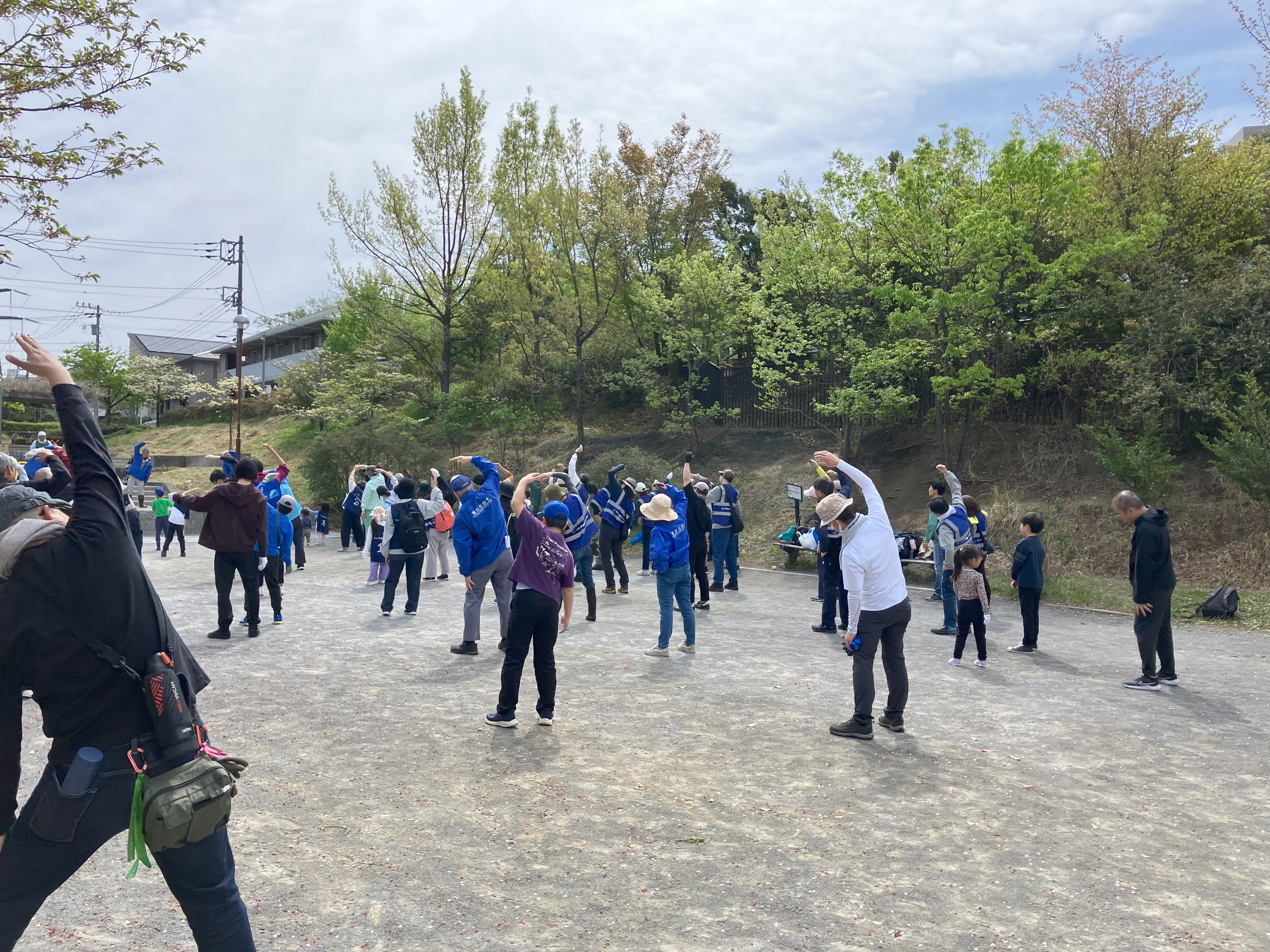 みんなでラジオ体操